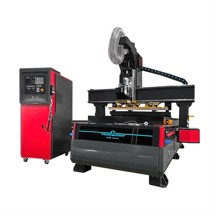 Auto Tool Changing 12 Cutters Woodworking Cnc Router Machine